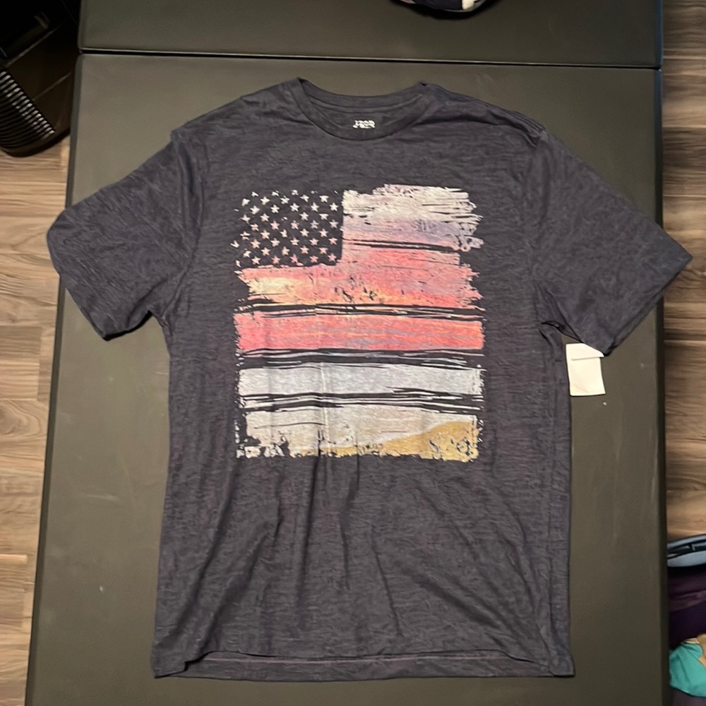 american flag tee